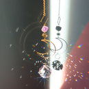 Prism Suncatcher,Hanging Window Crystals,Rainbow Light Catcher,Crystal Sun 50mm Catcher,Summer Gift,Octagon Beads