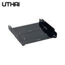 UTHAI G17 2.5/3.5 inch HDD SSD to 5.25 inch Floppy-Drive SSD Hard Drive Bracket Metal Hard Disk Converter Adapter Caddy