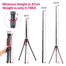 Ulanzi MT-49 Carbon Fiber Tripod Monopod With Detachable Bottom Bracket Balance Bar lightweight Outdoor Travel Tripod 1.5Kg Load