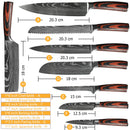 Professiona Japanese Chef Knife Kitchen Knives Santoku Slicing Utility Bread Meat Cleaver Butcher Stainless Steel Cooking Knife