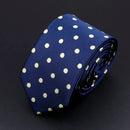 Trendy Design Men's Microfiber Jacquard Necktie Animal Plant Skull Flower Woven Tie Wedding Party Father's Day Birthday Gift