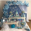 85pcs Blue White Silver Metal Balloon Garland Arch Baloon Wedding Event Party Balon Baby Shower Birthday Party Decor Kids Adult