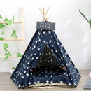 The Nomad's Nook | Portable Teepee Pet Retreat for Cats & Small Dogs