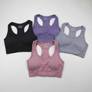 Workout Clothes For Women Seamless Yoga Sports Suits Sport Bra Top+High Waist Fitness Shorts 2 Piece Gym Set Running Sportswear
