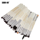 MAANGE 15/22Pcs Beauty Makeup Brushes Set Cosmetic Foundation Powder Blush Eye Shadow Lip Blend Make Up Brush Tool Kit Maquiagem