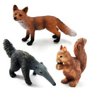 Hot Easter Rabbit Wolf Deer Lion Fox Meerkat Squirrel Figurine Home Decor Miniature Fairy Garden Decoration Accessories Modern