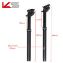 KS Eten -R ETEN-I Travel Seatpost, Remote Mountain Downhill Bike Dropper, EXA, Travel 100, 125mm, 30.9mm, 31.6mm x 100mm