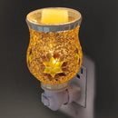 US Plug 1Pcs Wax Melt Warmer Lamp Creative Decorative Scent Melter Ornament Mosaic Night Light for Living Room Kitchen Bathroom