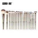 MAANGE Pro 12/20pcs Makeup Brushes Set with Bag Powder EyeShadow Blending Eyeliner Eyelash Lip Portable Brush Set For Make up