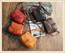Johnature Retro Genuine Leather Women Summer Small Bag 2026 New Simple Leisure Nature Cowhide Female Shoulder & Crossbody Bags
