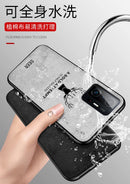 适用于小米Mi 11T Pro手机壳豪华软STPU+硬布艺鹿纹保护后盖壳，适用于小米Mi 11T Mi11T Pro手机壳