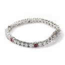 Uwin Tennis Bracelet 4mm Turkish Blue Eyes Bracelet AAA CZ Iced Out  Luxury Bangles Wholesale Women Jewelry