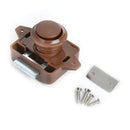 NAIERDI 10PCS Camper Car Push Lock Diameter RV Caravan Boat Motor Home Cabinet Drawer Latch Button Locks Furniture Hardware