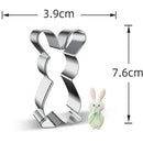 Easter chicken sheep rabbit egg butterfly metal cookie cutters party Biscuit mold fondant cake Pastry decor cupcake topper