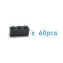 60颗DIY积木 加厚人仔积木 1x3点 教育益智 兼容3622塑料儿童玩具