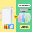 Niimbot D11 Wireless Label Printer Portable Pocket Label Printer Bluetooth Thermal Label Maker Fast Printing Home Use Office