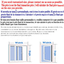 Inset Window Screen Mesh, Air Tulle Adjustable Summer Invisible Anti-Mosquito net Fiberglass Removable Washable Customize Screen