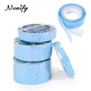 2.54Cm 3 Yards Blue Color Strong Lace Front Support Walker Tape For Wig Toupee  0.8Cm Double Sided Adhesive Hair System Tape 1Cm