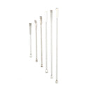 New Style 10cm-22cm Stainless Steel Medicinal Spoon Spatula Shovel Head Experiment Pharmacy Laboratory Teaching Use