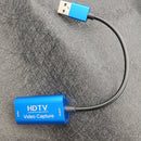 4K HDMI-Compatible Video Capture Card USB 3.0 1080P Game Capture Card Grabber Record Box for Live Streaming for PS4 HD Camera