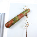 Wholesale Natural Stone Crystal Massage Stick Rose Quartz Wand Face Head Eye Massager Body Neck Health Skincare Acupuncture Pen