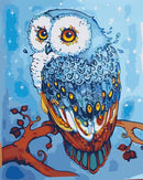 HUACAN Coloring By Numbers Owl Animals Kits Drawing Canvas DIY Pictures Oil Painting Hand Painted Gift Home Decor