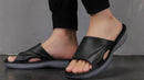 Summer Men Rubber Slippers Beach Shoes Slides Slates Palm Clap Casual Outdoor Indoor Home House Soft Comfortable Big Size 50 51
