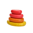 Baby Wooden Building Block BPA Free Montessori Educational Toy Rainbow Stacked Stone Balanced Stacking Toys Children Gifts