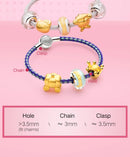 The Charmwright | 925 Sterling Silver Wire Charm Bracelet