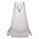 High Quality Soft PU Leather Backpack Women Small Chest Bags Fashion School Bag Casual Shoulder Bags for Women 2021 New Mochila
