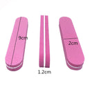 120Pcs/Lot Nail File Choose Buffer Block 100/180 Washable  Grinding Polishing Portable Beauty Professional Manicure Strong Thick