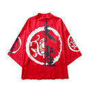Bebovizi Male Kimono Cardigan Japanese Kimono Men Cardigan Shirt Blouse Yukata Men Haori Obi Traditional Samurai Clothing