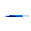 VETUS Professional Makeup Eyelash Tweezers For Volume Eyelash Extension Blue Eyebrow Tweezers Excellent Closure Beauty Tool