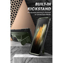 适用于三星 Galaxy S21 Ultra 手机壳 5G (2021 版) SUPCASE UB Pro 全身双层坚固带皮套支架和 S Pen 插槽