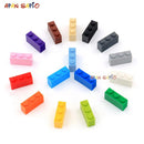 60颗DIY积木 加厚人仔积木 1x3点 教育益智 兼容3622塑料儿童玩具