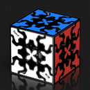 新款奇艺齿轮魔方 3x3x3 齿轮魔方 3x3 金字塔圆柱体球体速拧魔方 儿童益智玩具 礼物玩具
