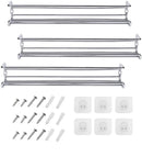 壁挂式香料架收纳器，用于橱柜香料架，调味品收纳器，食品储藏室门收纳器，香料存储