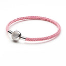The Charmwright | 925 Sterling Silver Wire Charm Bracelet