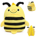 Fashion Children School Bags 3D Cartoon Print Plush Kids Backpack Kindergarten Boys and Girls School Bags Mini Backpack Book Bag