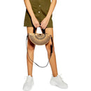 Ancient style creative fashion bamboo woven bag one shoulder Crossbody rattan woven bag outdoor beach bag environmental bag