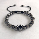 Top Quality Luxury Royal Crown Bracelets & Bangles Fashion Stainless Steel Men' Jewelry Do Not Fade Jewellery Sets Best Gift