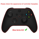 eXtremeRate FLEXOR 橡胶化侧轨握把扳机挡套件，适用于 Xbox Core 无线控制器，扳机挡把手握把