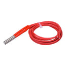 3D打印机零件筒式加热棒 12V 24V 40W 30W 6x20 Reprap 电缆 100cm 适用于 J 头热端 V6 MK8 PT100 加热块