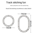 Christmas Electric Rail Car Train Music Rail Train Toy Railway Tracks Car Simulation Music Light Xmas New Year Gifts