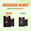 Magene S3+ Cadence Speed Sensor ANT+ Bluetooth Dual Sensor Compatible with Wahoo Onelap Zwift