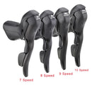 microNEW Road Bike Bicycle Shifter 2*10 Speed For 22.2-23.8mm Handlebar 7/8/9 Speed Dual Control Levers