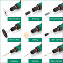 Cordless Grinder Electric Drill 5-Speed Adjustable Engraving Pen Cutting Polishing Drilling Rotary Tool With Dremel Accessories
