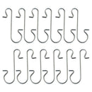 50pcs Christmas Ornaments Metal S-Shaped Hooks Holder Christmas Tree Ball Pendant Hanging Decorations for home Navidad New Year