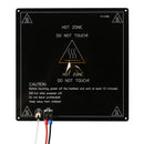 3DSWAY 3DPrinter Parts 3mm Aluminum Substrate Hot bed Heat bed 220/310/410mm ender3 Heated Bed 24V Hotbed Plate Black with Cable