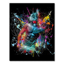 SDOYUNO 60x75cm Painting By Numbers Frameless Colourful Figure Paint By Numbers On Canvas DIY Number Painting Animals Home Decor